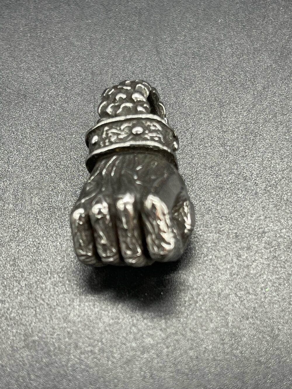 Clenched Fist Men’s Pendant Stainless Steel